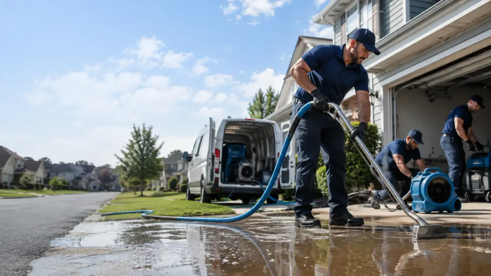 Flood Damage Restoration in Bay Center, WA